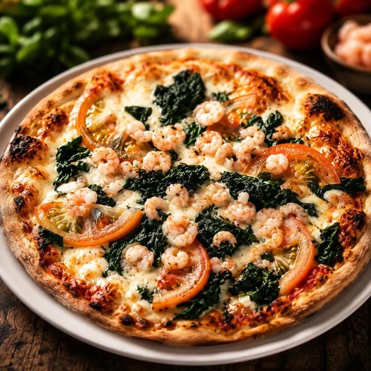 Frische Pizza aus dem Ofen